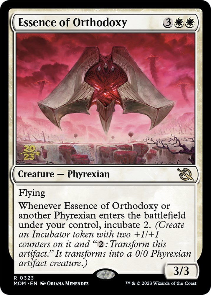 Essence of Orthodoxy [March of the Machine Prerelease Promos] | Kessel Run Games Inc. 