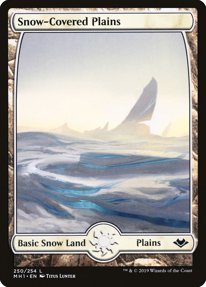 Snow-Covered Plains [Modern Horizons] | Kessel Run Games Inc. 