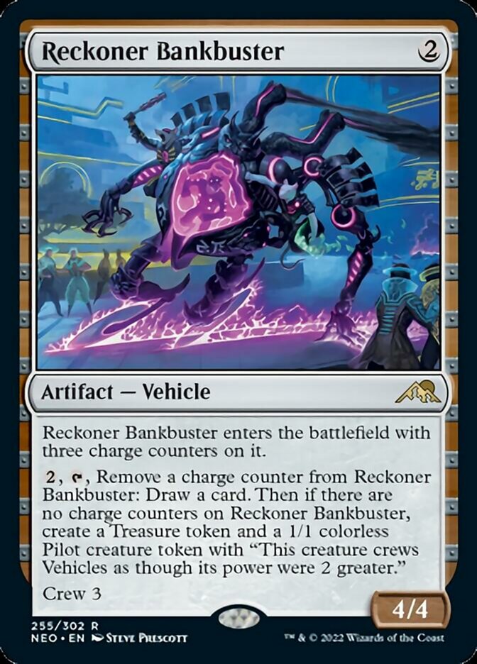 Reckoner Bankbuster [Kamigawa: Neon Dynasty] | Kessel Run Games Inc. 