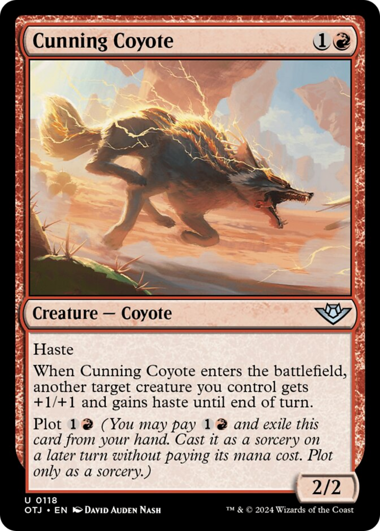 Cunning Coyote [Outlaws of Thunder Junction] | Kessel Run Games Inc. 