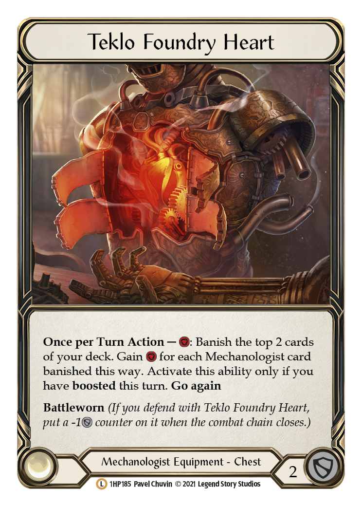 Teklo Foundry Heart [1HP185] (History Pack 1) | Kessel Run Games Inc. 