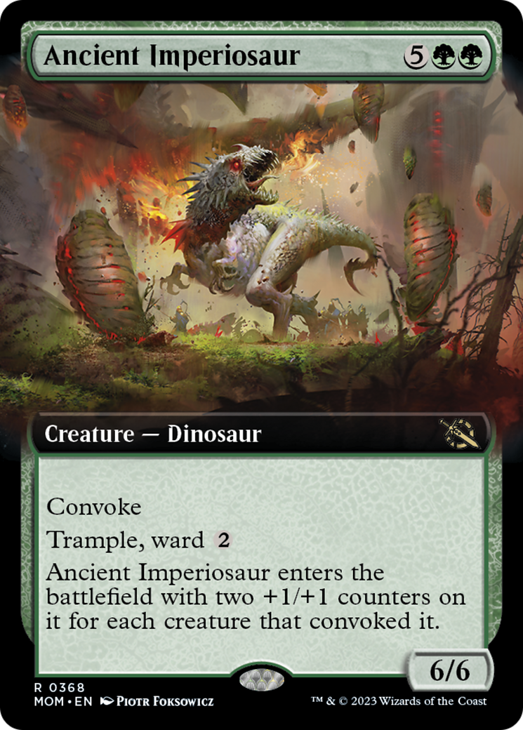 Ancient Imperiosaur (Extended Art) [March of the Machine] | Kessel Run Games Inc. 