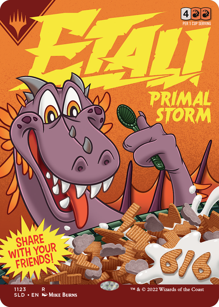 Etali, Primal Storm (Borderless) [Secret Lair Drop Series] | Kessel Run Games Inc. 