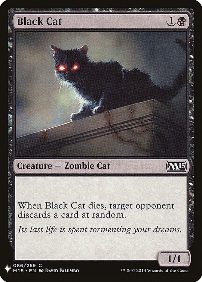 Black Cat [Mystery Booster] | Kessel Run Games Inc. 