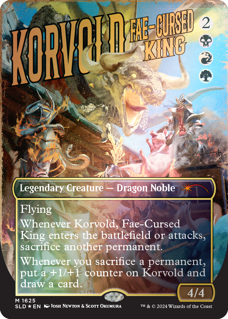 Korvold, Fae-Cursed King (Rainbow Foil) [Secret Lair Drop Series] | Kessel Run Games Inc. 