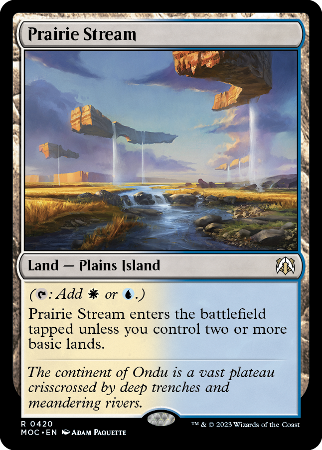 Prairie Stream [March of the Machine Commander] | Kessel Run Games Inc. 