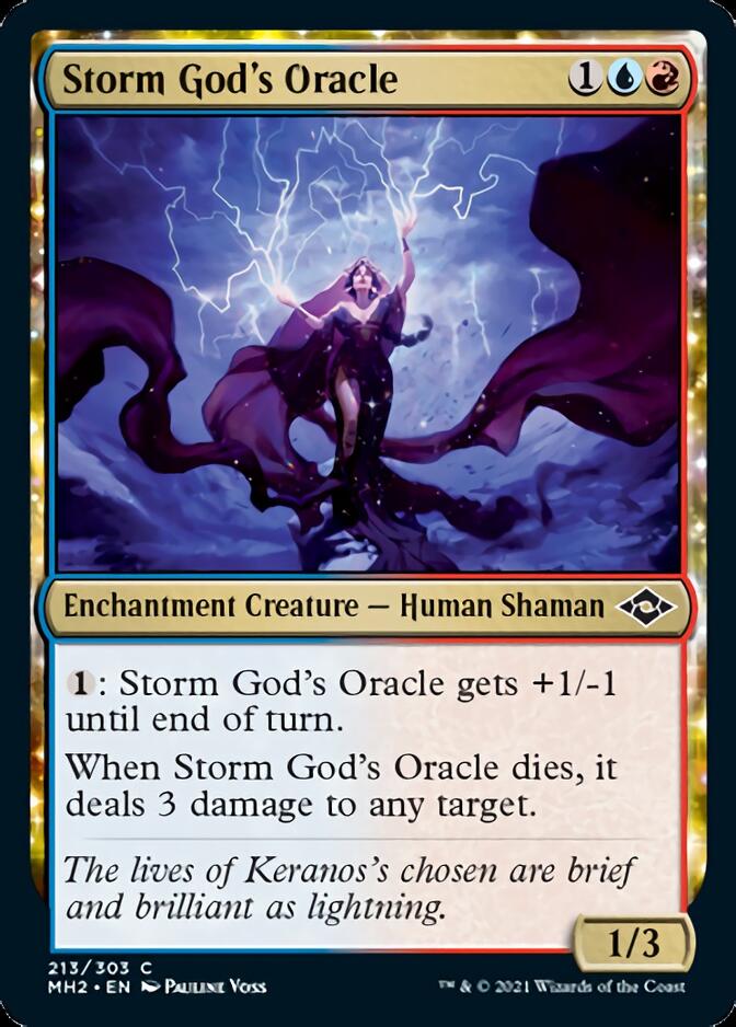 Storm God's Oracle [Modern Horizons 2] | Kessel Run Games Inc. 