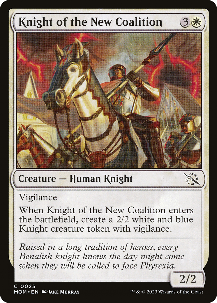 Knight of the New Coalition [March of the Machine] | Kessel Run Games Inc. 