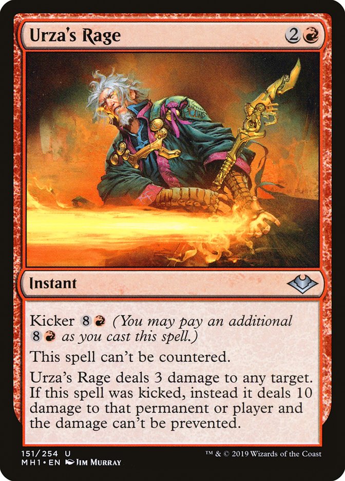 Urza's Rage [Modern Horizons] | Kessel Run Games Inc. 