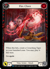 Flex Claws (Red) [DYN050] (Dynasty)  Rainbow Foil | Kessel Run Games Inc. 