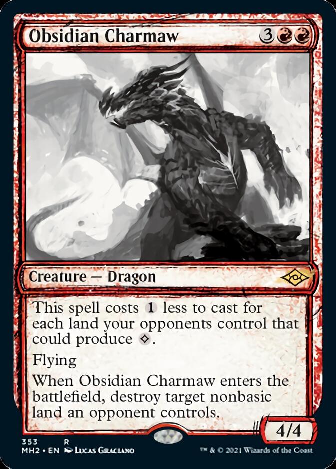 Obsidian Charmaw (Sketch) [Modern Horizons 2] | Kessel Run Games Inc. 