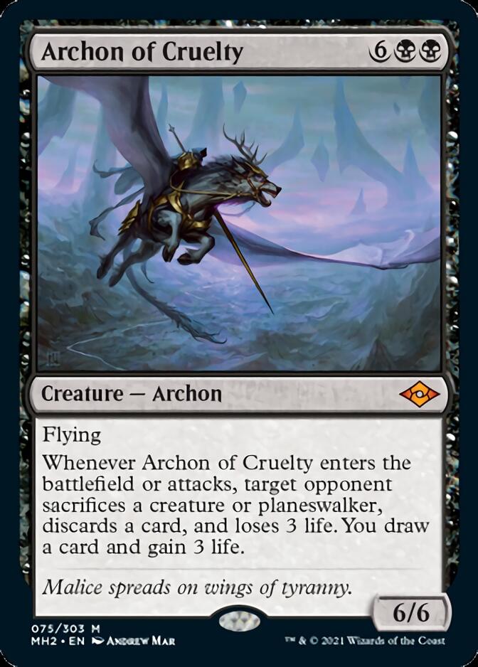 Archon of Cruelty [Modern Horizons 2] | Kessel Run Games Inc. 