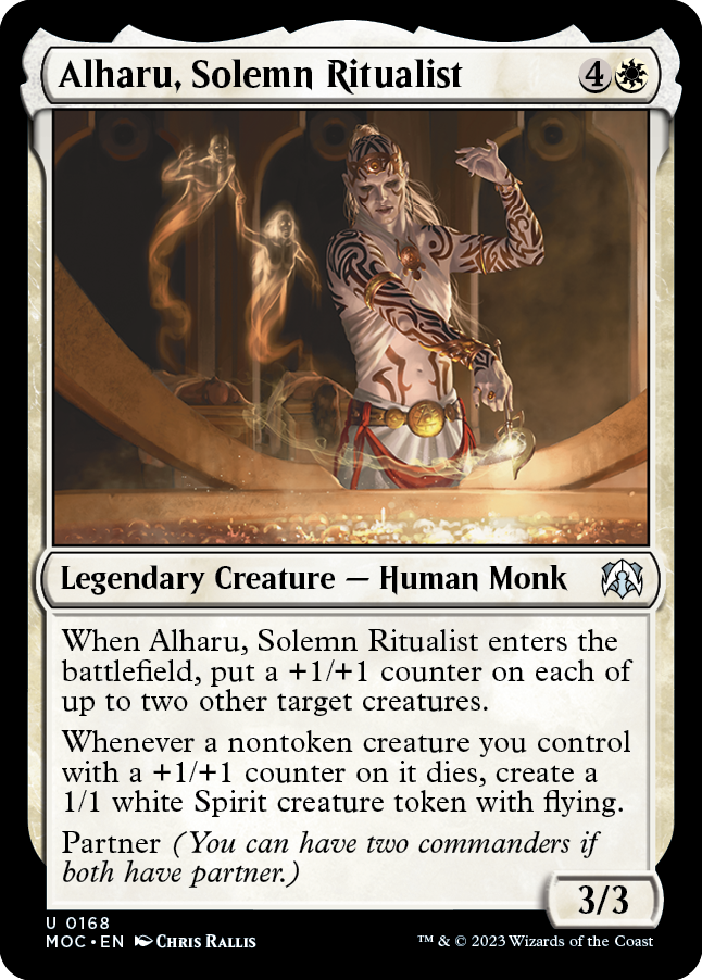 Alharu, Solemn Ritualist [March of the Machine Commander] | Kessel Run Games Inc. 