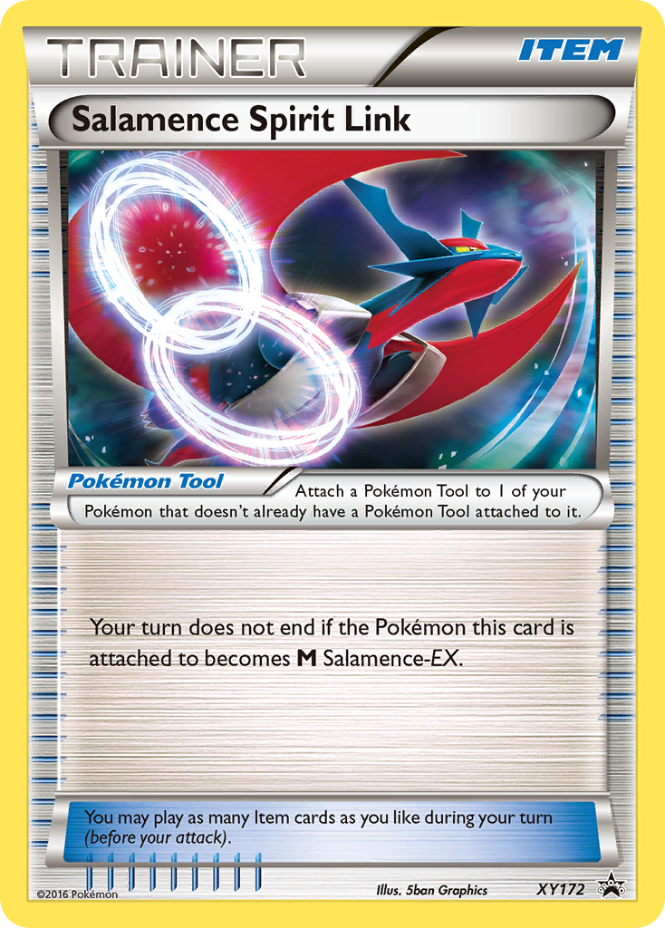 Salamence Spirit Link (XY172) [XY: Black Star Promos] | Kessel Run Games Inc. 