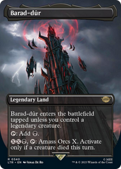 Barad-dur (Borderless Alternate Art) (340) [The Lord of the Rings: Tales of Middle-Earth] | Kessel Run Games Inc. 