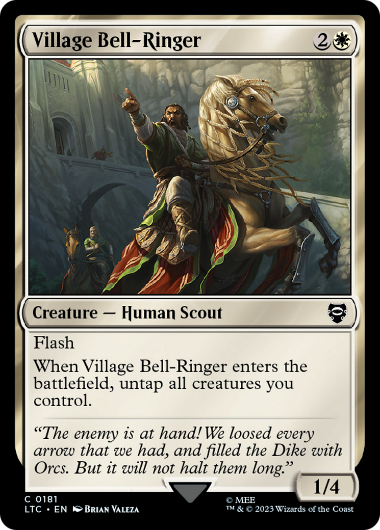 Village Bell-Ringer [The Lord of the Rings: Tales of Middle-Earth Commander] | Kessel Run Games Inc. 