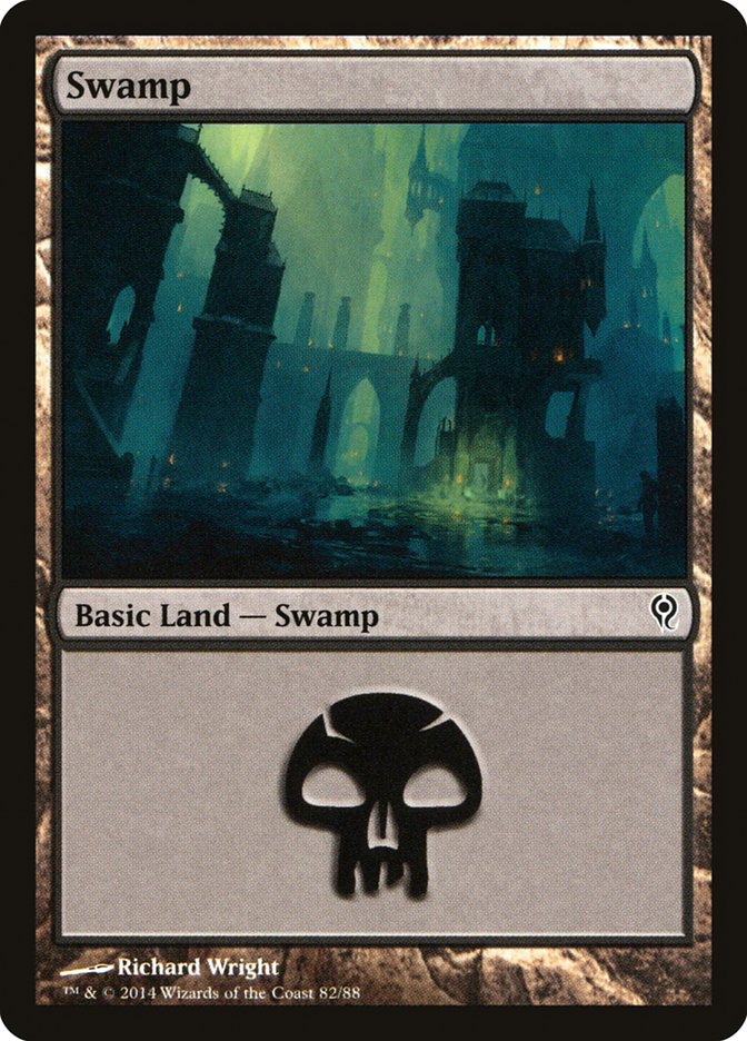 Swamp (82) [Duel Decks: Jace vs. Vraska] | Kessel Run Games Inc. 