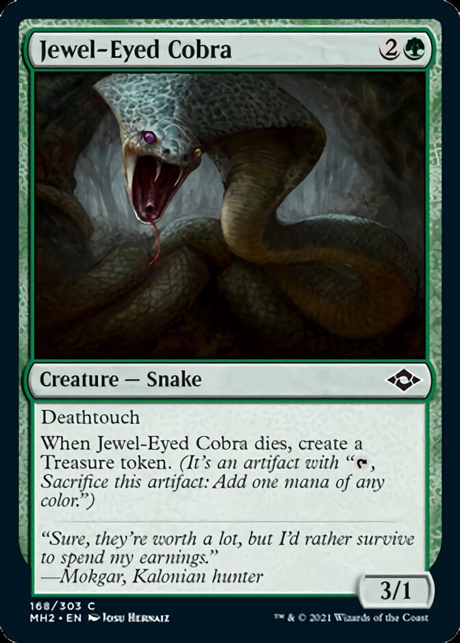 Jewel-Eyed Cobra [Modern Horizons 2] | Kessel Run Games Inc. 