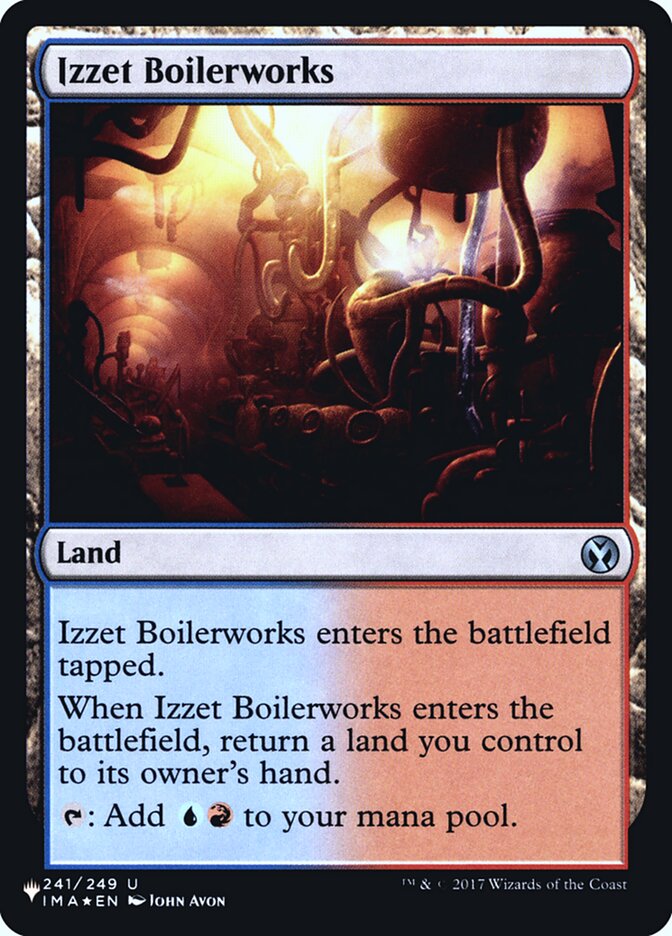 Izzet Boilerworks [Secret Lair: Heads I Win, Tails You Lose] | Kessel Run Games Inc. 