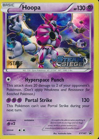 Hoopa (XY147) (Staff) [XY: Black Star Promos] | Kessel Run Games Inc. 