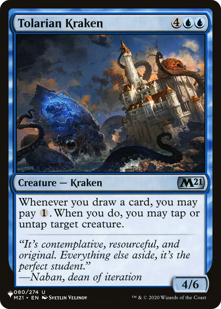 Tolarian Kraken [The List Reprints] | Kessel Run Games Inc. 