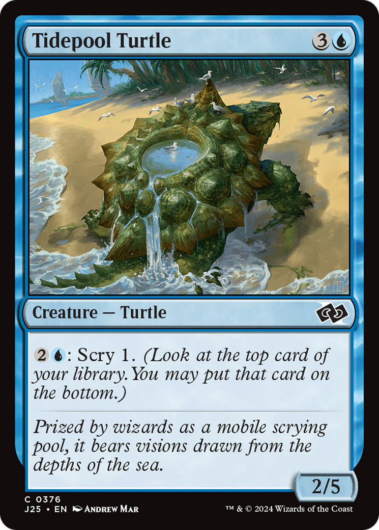 Tidepool Turtle [Foundations Jumpstart] | Kessel Run Games Inc. 