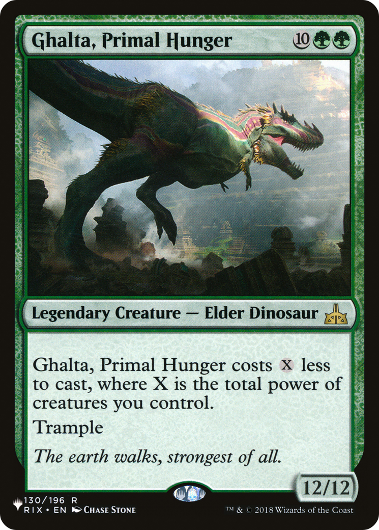 Ghalta, Primal Hunger [The List] | Kessel Run Games Inc. 