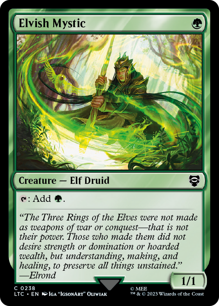 Elvish Mystic [The Lord of the Rings: Tales of Middle-Earth Commander] | Kessel Run Games Inc. 