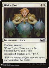 Divine Favor [Mystery Booster] | Kessel Run Games Inc. 