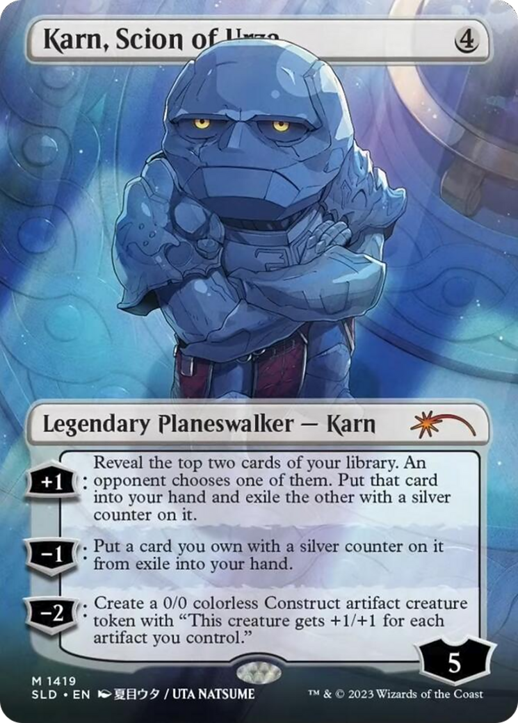 Karn, Scion of Urza (Rainbow Foil) [Secret Lair Drop Series] | Kessel Run Games Inc. 