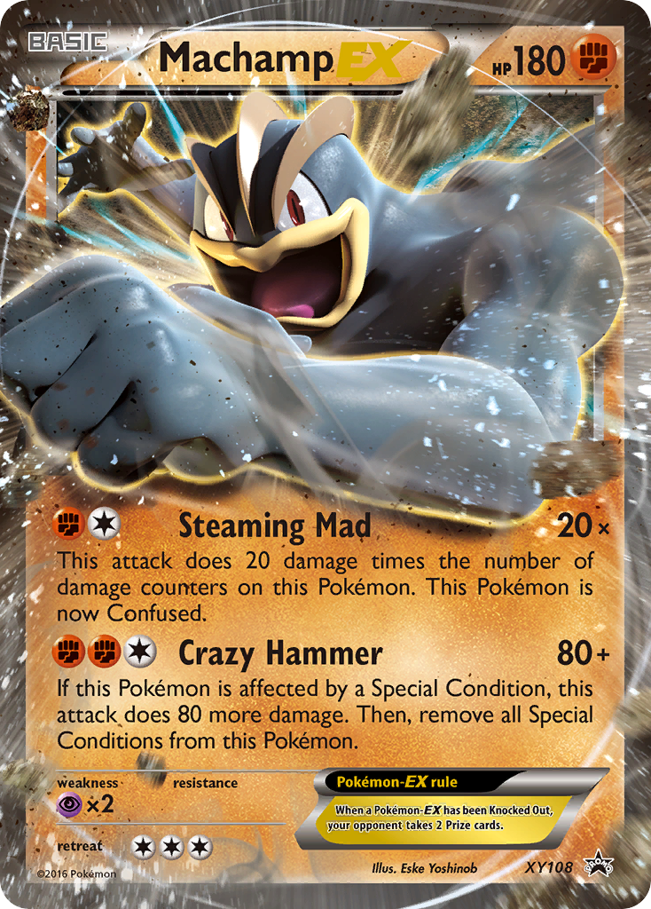 Machamp EX (XY108) [XY: Black Star Promos] | Kessel Run Games Inc. 