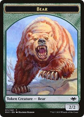 Bear // Spirit Double-Sided Token [Modern Horizons Tokens] | Kessel Run Games Inc. 