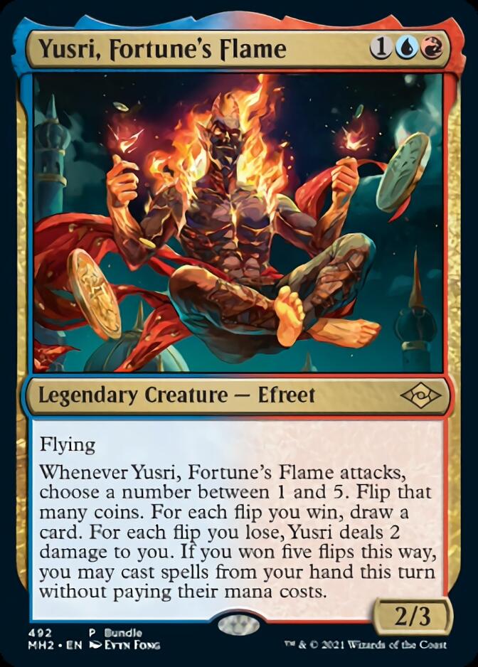 Yusri, Fortune's Flame (Bundle) [Modern Horizons 2] | Kessel Run Games Inc. 