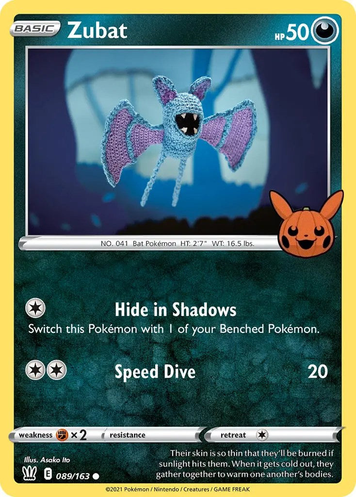 Zubat (089/163) [Trick or Trade] | Kessel Run Games Inc. 