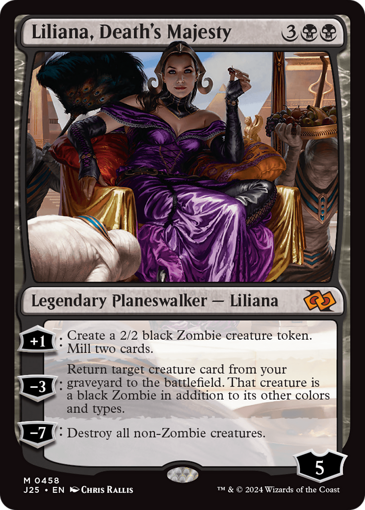 Liliana, Death's Majesty [Foundations Jumpstart] | Kessel Run Games Inc. 