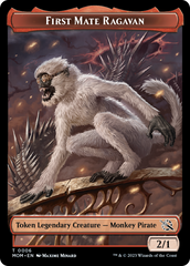 First Mate Ragavan // Phyrexian Saproling Double-Sided Token [March of the Machine Tokens] | Kessel Run Games Inc. 