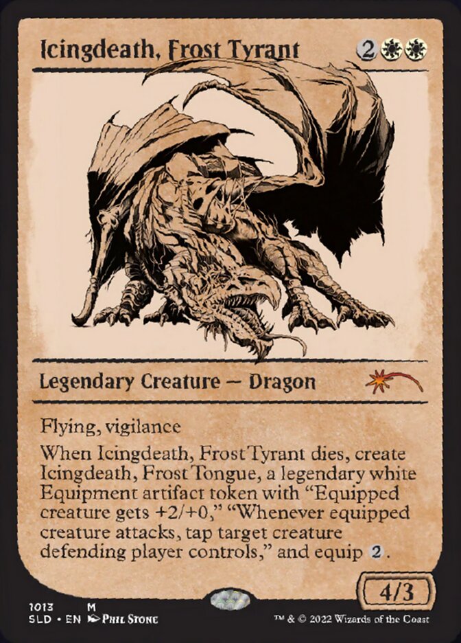 Icingdeath, Frost Tyrant (Showcase) [Secret Lair Drop Series] | Kessel Run Games Inc. 