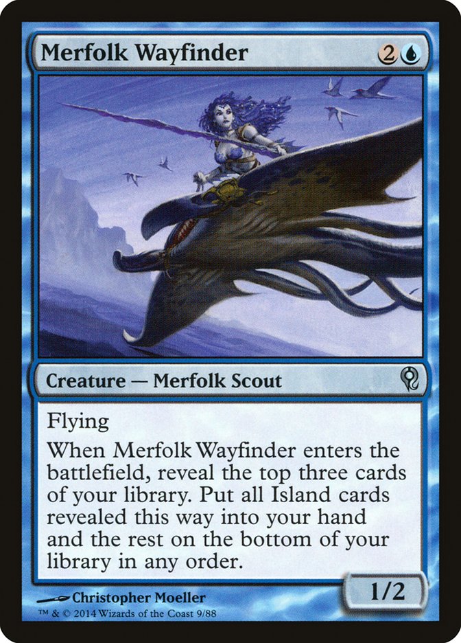 Merfolk Wayfinder [Duel Decks: Jace vs. Vraska] | Kessel Run Games Inc. 