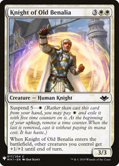 Knight of Old Benalia [Mystery Booster] | Kessel Run Games Inc. 