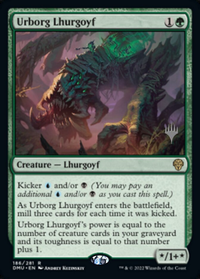 Urborg Lhurgoyf (Promo Pack) [Dominaria United Promos] | Kessel Run Games Inc. 