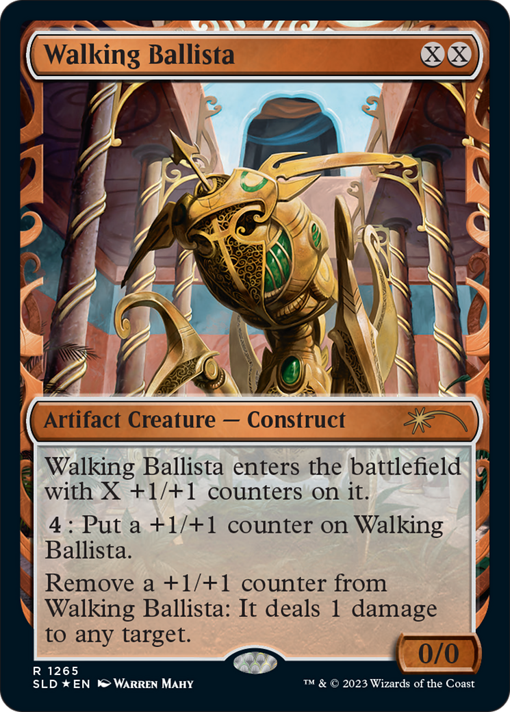 Walking Ballista (1265) (Halo Foil) [Secret Lair Drop Series] | Kessel Run Games Inc. 