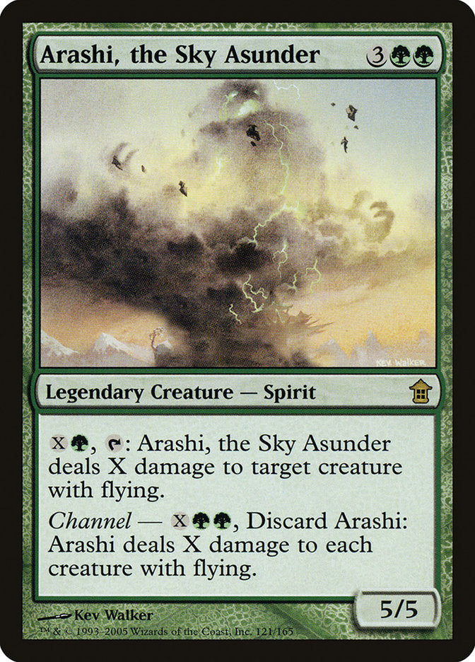 Arashi, the Sky Asunder [Saviors of Kamigawa] | Kessel Run Games Inc. 