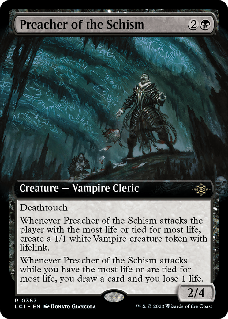 Preacher of the Schism (Extended Art) [The Lost Caverns of Ixalan] | Kessel Run Games Inc. 