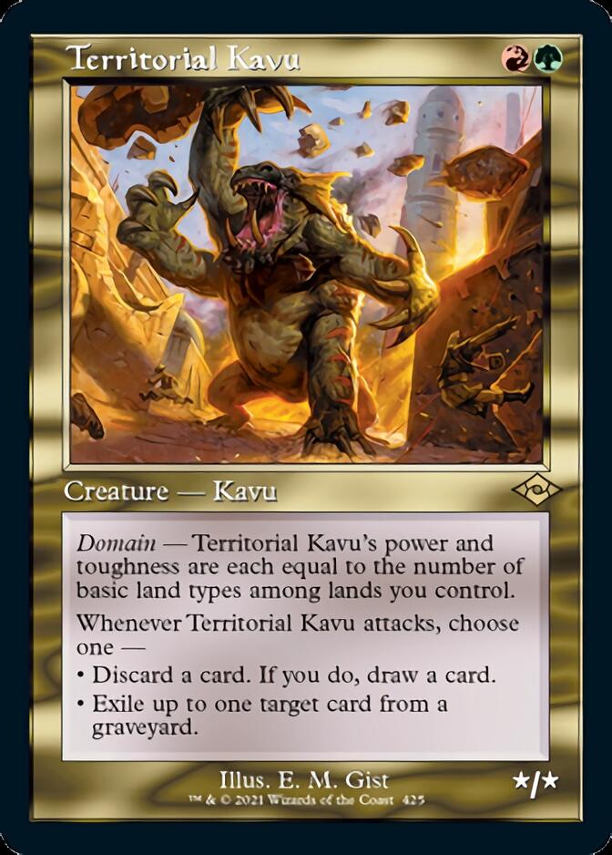 Territorial Kavu (Retro) [Modern Horizons 2] | Kessel Run Games Inc. 