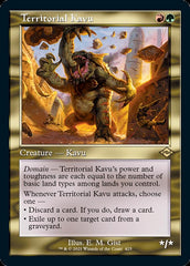 Territorial Kavu (Retro Foil Etched) [Modern Horizons 2] | Kessel Run Games Inc. 