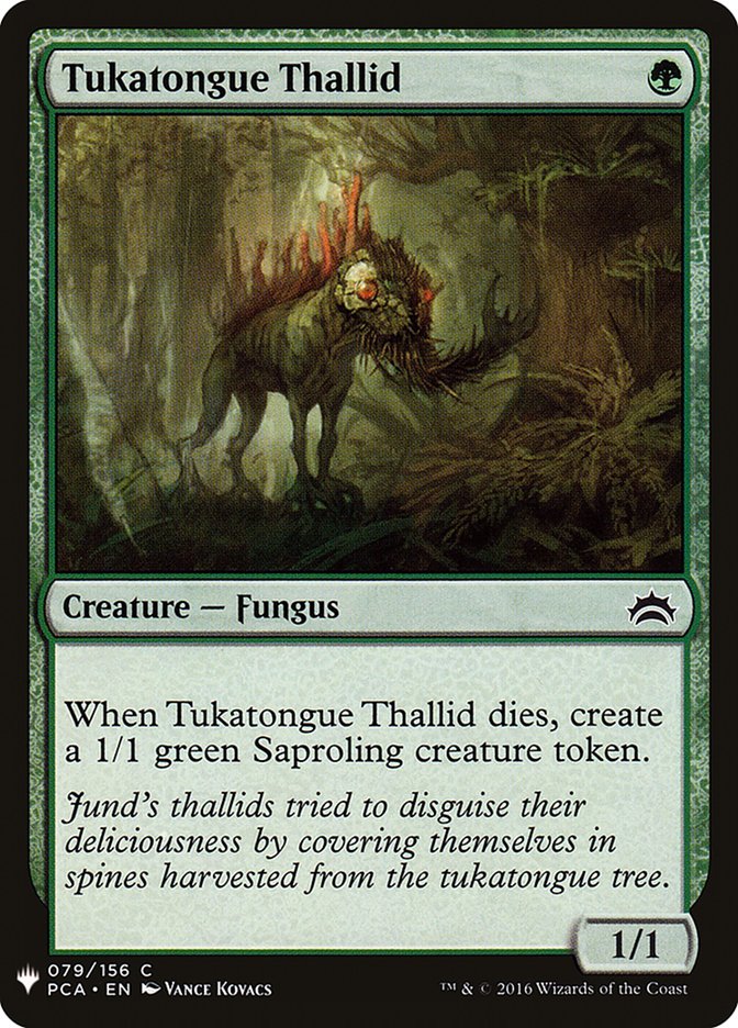 Tukatongue Thallid [Mystery Booster] | Kessel Run Games Inc. 