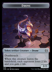 Drone Token [Phyrexia: All Will Be One Tokens] | Kessel Run Games Inc. 