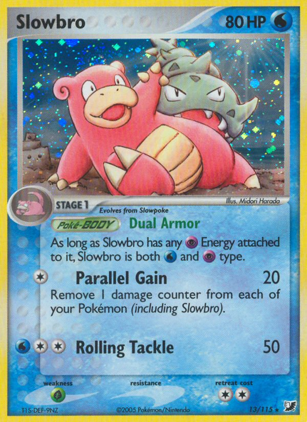 Slowbro (13/115) [EX: Unseen Forces] | Kessel Run Games Inc. 