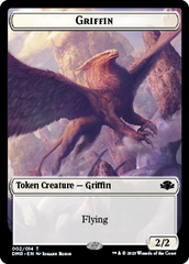 Elephant // Griffin Double-Sided Token [Dominaria Remastered Tokens] | Kessel Run Games Inc. 