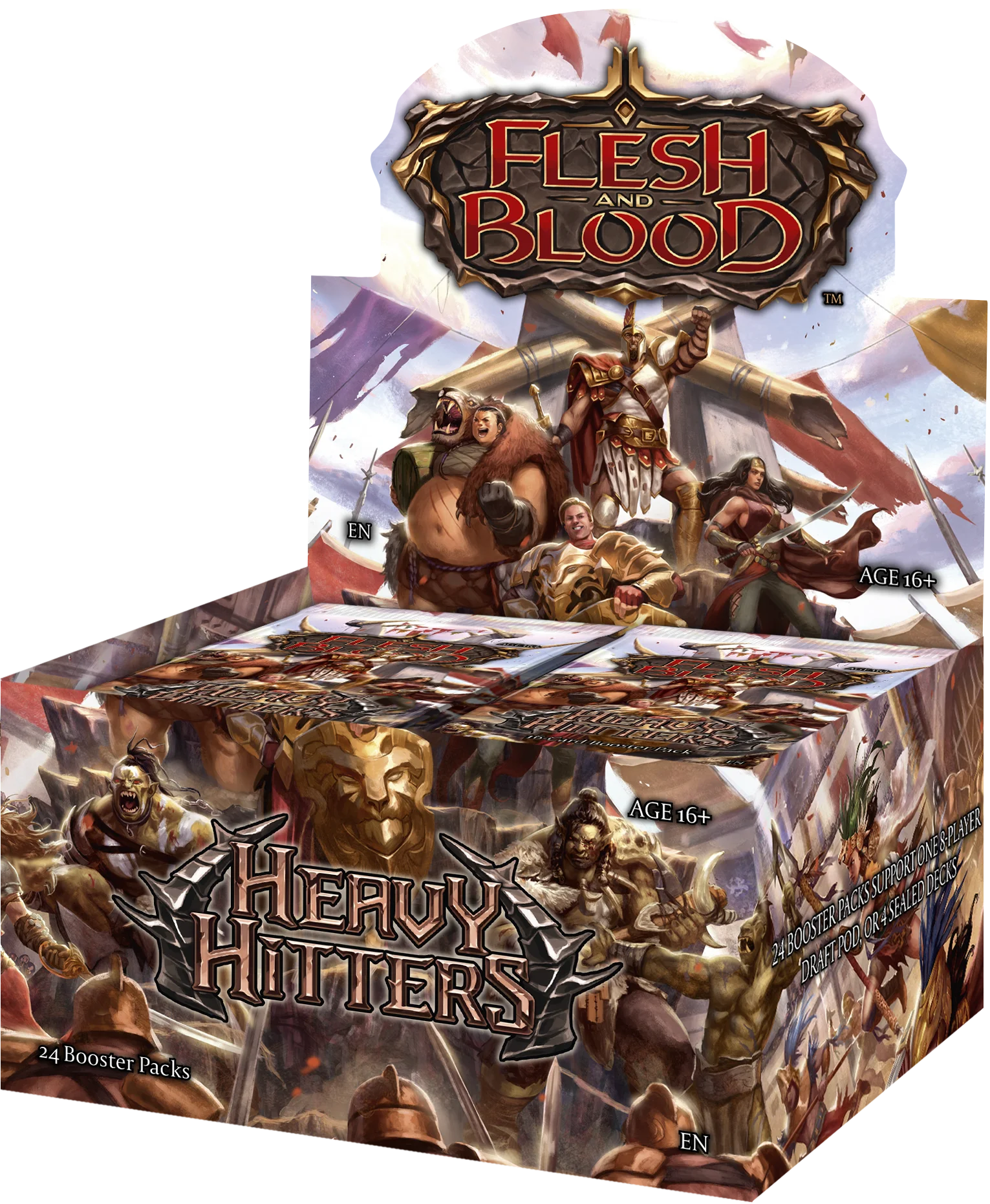 Flesh & Blood: Heavy Hitters Booster Box | Kessel Run Games Inc. 